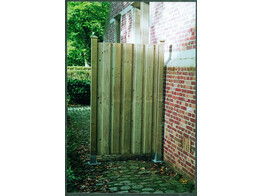 17700GM DEUR 1.80 M X 1.00 M GESLOTEN MISTRAL   aanslaglat