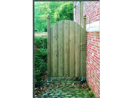 17701GA DEUR 1.80 M X 1.00 M GEBOGEN ARCO GESLOTEN   aansl