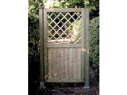 17732 DEUR TRELLIS RECHT H  1.80 M X B  1.00 M   aanslag