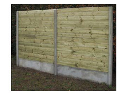 90420 BETONNEN HOEKPAAL 125 MM X 125 MM X 2.75 M GRIJS