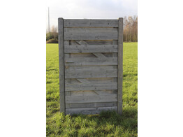 17700T DEUR 1.80 M X 1.00 M TUINHUISPLANK   aanslaglat