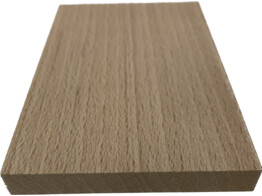 Beuk gestoomd voorgeschuurd 52 x  vallende breedte  in lm ingeven  x 1050 mm
