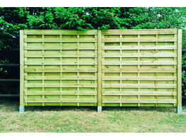17700DU DEUR 1.80 M X 1.00 M DUBBELSCHERM   aanslaglat