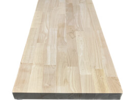 Werkblad massief eik rustiek 40 x 1000 x 2400 mm met boomkant